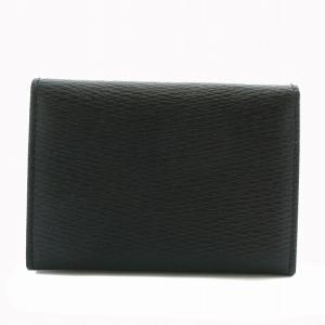 Salvatore Ferragamo 小銭入れ コインケース カード入れ レザー ロゴ ゴールド金具 黒 ブラック