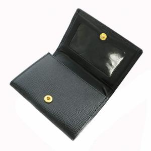 Salvatore Ferragamo 小銭入れ コインケース カード入れ レザー ロゴ ゴールド金具 黒 ブラック