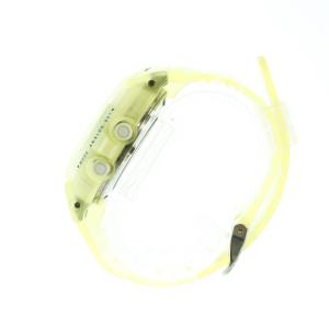 CASIO G-SHOCK 腕時計 ウォッチ クォーツ アナログ デジタル クリアバンド 黄 イエロー AW-500NS GY18