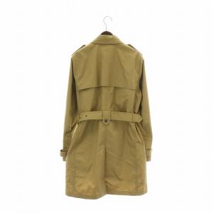 COACH トレンチコート アウター ロング 背抜き ベルト付き M ベージュ C5235