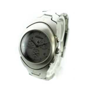 TIMEX アイアンマン Ironman 腕時計 ウォッチ クォーツ クロノグラフ デイト カレンダー付き ロゴ ラウンド シルバー色