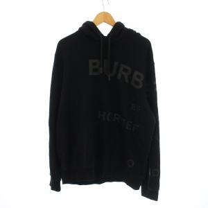 ホースフェリープリント パーカー M ブラック