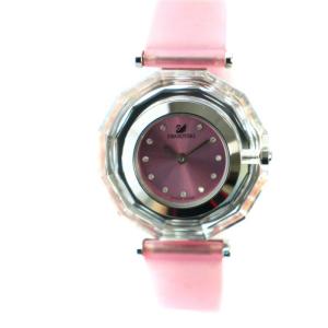 腕時計 ウォッチ クォーツ ピンク文字盤 ロゴ シリコンベルト ラインストーン ピンク GY18