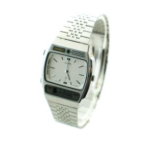 美品 SEIKO セイコー QZ 腕時計 白文字盤 動作確認済 SEIKO セイコー メンズ 腕時計 デイト P114-0AB0 白 ホワイト