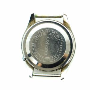 SEIKO 5 ファイブ 6119-7010 腕時計 ウォッチ フェイスのみ 21石 自動巻き デイデイト 白文字盤 シルバー色 GY18