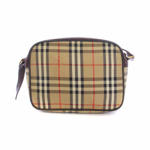burberrys ヴィンテージ ショルダーバッグ ノバチェック ブラウン