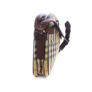 burberrys ヴィンテージ ショルダーバッグ ノバチェック ブラウン