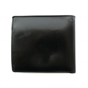 BVLGARI 二つ折り財布 ウォレット  レザー ロゴ 黒 ブラック GY18