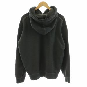 DSQUARED2 スウェット パーカー フーディ プルオーバー ビッグロゴ 裏起毛 L グレー S71GU0318 GY18