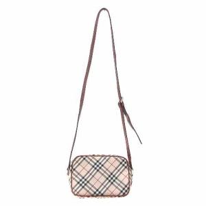 BURBERRY BLUE LABEL ショルダーバッグ ナイロン ノバチェック ベージュ