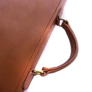 COACH オールドコーチ 5181 ビジネスバッグ ブリーフケース ショルダー 2WAY 書類カバン レザー ゴールド金具 茶 ブラウン