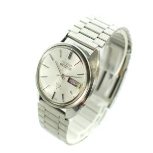 SEIKO 5ACTUS ファイブアクタス ジャンク品 腕時計 ウォッチ デイデイト 23石 自動巻き 白文字盤 シルバー色 6106-7003