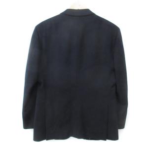 Loro Piana × ミツミネ MITSUMINE テーラードジャケット ミドル丈 総裏地 シングルボタン 38 M 紺 ネイビー