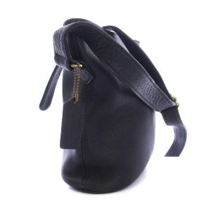 COACH オールドコーチ 4907 ショルダー バッグ ロゴ レザー 黒 ブラック GY17