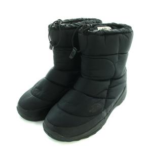THE NORTH FACE ヌプシ ブーティー ウォータープルーフ Nuptse Bootie WP ショートブーツ ロゴ ナイロン US10 28cm