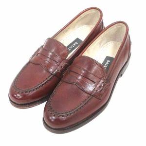 BALLY コインローファー モカシン レザー 36 1/2 23cm 茶 ブラウン
