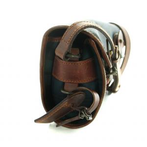 POLO RALPH LAUREN オールド ヴィンテージ ショルダーバッグ ブラックウォッチ チェック PVC レザー ロゴ 緑 グリーン GY18