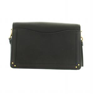 COACH 76128 ドリーマーコンバーチブル クロスボディ ショルダー バッグ 斜め掛け オールレザー ゴールド金具 黒 ブラック