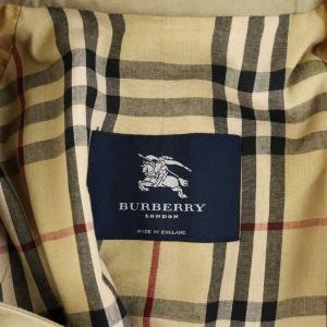 BURBERRY LONDON ステンカラーコート バルマカーンコート ロング 裏地ノバチェック オーバーサイズ 50 XL ベージュ GY18
