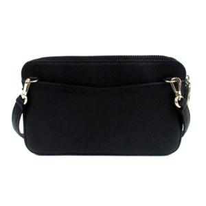 kate spade new york LEILA SMALL TAB CROSSBODY ショルダーバッグ ミニバック 斜め掛け ロゴ レザー 黒 ブラック WLR00397