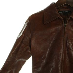 RALPH LAUREN レザージャケット ブラウン