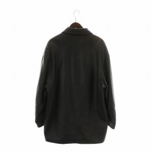 LOEWE ヴィンテージ レザーコート 52 ブラウン