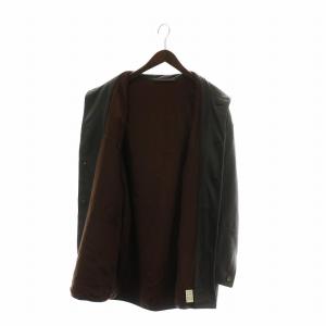 LOEWE ヴィンテージ レザーコート 52 ブラウン