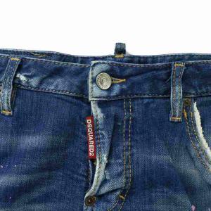 DSQUARED2 ホックニージーンズ Hockney jean デニムパンツ ジーンズ テーパード ダメージ加工 ペイント加工