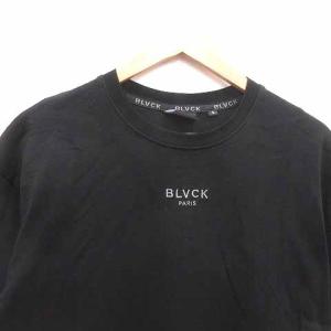 BLVCK Paris グレー クルーネック トレーナー