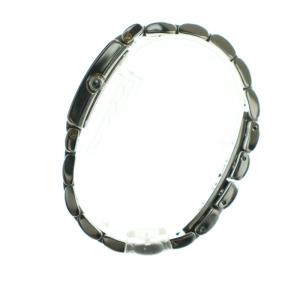 COACH 腕時計 ウォッチ クォーツ デイト カレンダー付き 黒文字盤 スクエア ロゴ シルバー色 W514 GY18