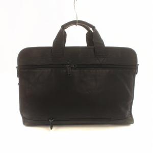 TUMI ビジネスバッグ ブリーフケース 書類カバン レザー ロゴ 黒 ブラック GY18
