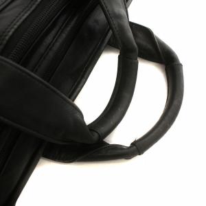 TUMI ビジネスバッグ ブリーフケース 書類カバン レザー ロゴ 黒 ブラック GY18