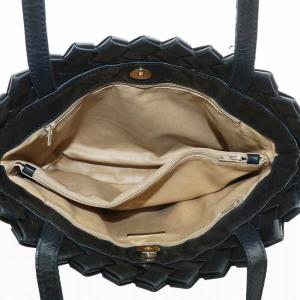 BOTTEGA VENETA トートバッグ イントレチャート マグネット ブラック