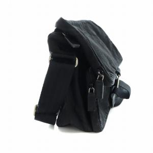 ETRO ショルダーバッグ 斜め掛け ナイロン ロゴ シャドー ペイズリー柄 黒 ブラック GY18