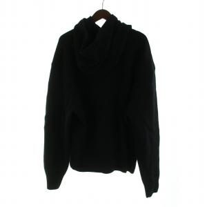 AMI Alexandre Mattiussi De Coeur Hoodie L ブラック UKS802018