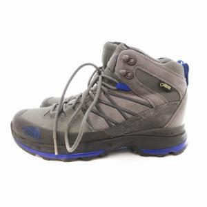 THE NORTH FACE 557866 WRECK MID GTX ブーツ トレッキングシューズ スエード 25cm グレー /JS