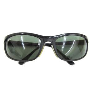 NYBJ PS2 BAUSCH&LOMB サングラス ブラックフレーム スモークレンズ グレー 黒