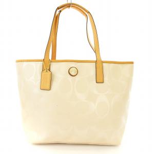 ハンドバッグ トートバッグ シグネチャー ベージュ F23621 /MM GY18