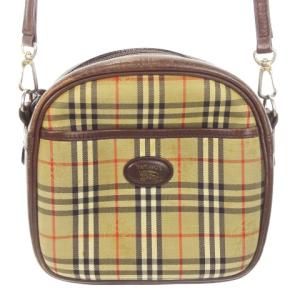 ヴィンテージ ショルダーバッグ ノバチェック ベージュ