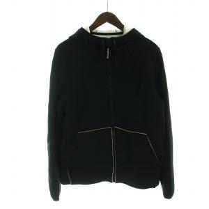 HYDROGEN セットアップ 上下 スウェット ジップアップパーカー パンツ 長袖 ドクロ スカル ロゴ M 黒 ブラック GY17