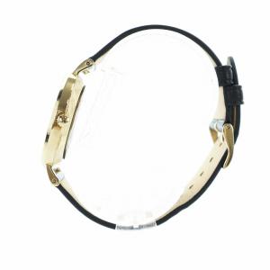 COACH 腕時計 ウォッチ クォーツ ラウンド レザーベルト ロゴ ゴールド色 黒 ブラック CA.120.7.34.1709 GY18