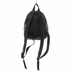 COACH リュックサック デイパッグ PVC レザー ミニ チャーリー シグネチャー ロゴ 黒 ブラック F58315