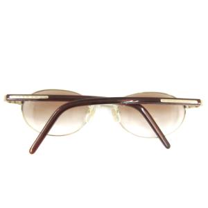 GIVENCHY サングラス オーバル 4Gロゴ スモーク グラデーション 5417 ブラウン 茶 gv3141