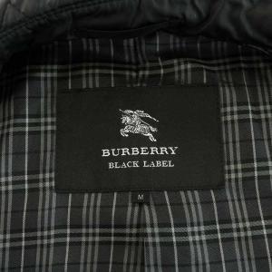 BURBERRY BLACK LABEL トレンチコート キルティング ベルト M 黒 ブラック D1A43-211-09 GY18