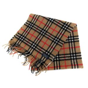 burberrys マフラー ノバチェック柄 カシミヤ