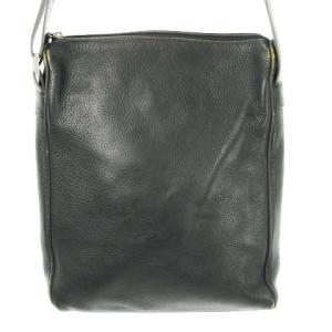 EMPORIO ARMANI ショルダーバッグ レザー 本革 牛革 ロゴ ロゴベルト グレー