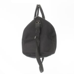 HUNTING WORLD ボストンバッグ ショルダーバッグ 2way キャンバス生地 ロゴ 裏地総柄 黒 ブラック