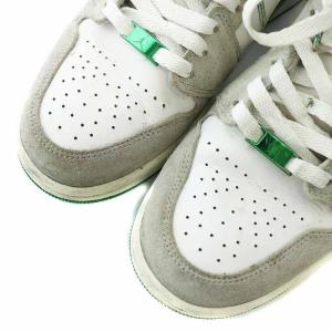 NIKE Air Jordan 1 Mid Green Grey White