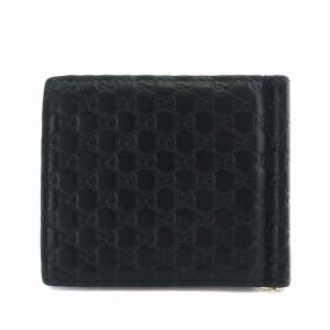GUCCI マネークリップ カードケース グッチシマ ブラック