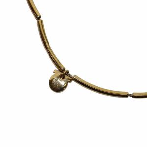 Salvatore Ferragamo ミニガンチー二 ネックレス チョーカー ペンダント ロゴ フック ゴールドカラー